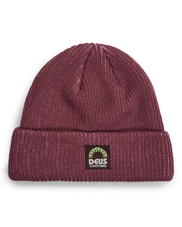 melody-2-tone-beanie-dry-rose|Model