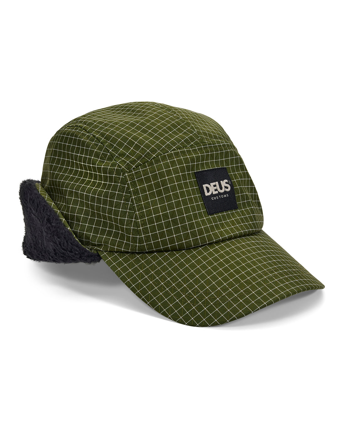 early-hours-5-panel-cap-pine-green|Model