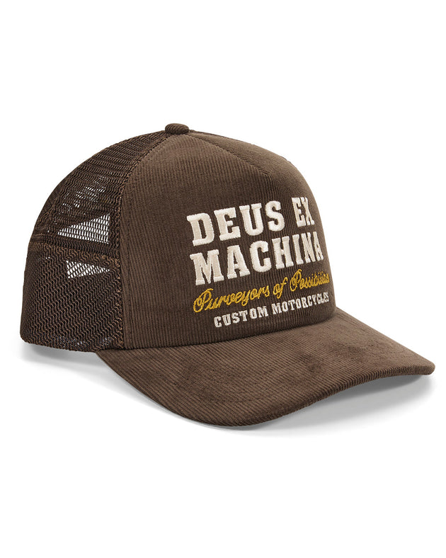 gumshoe-cord-trucker-potting-brown|Model