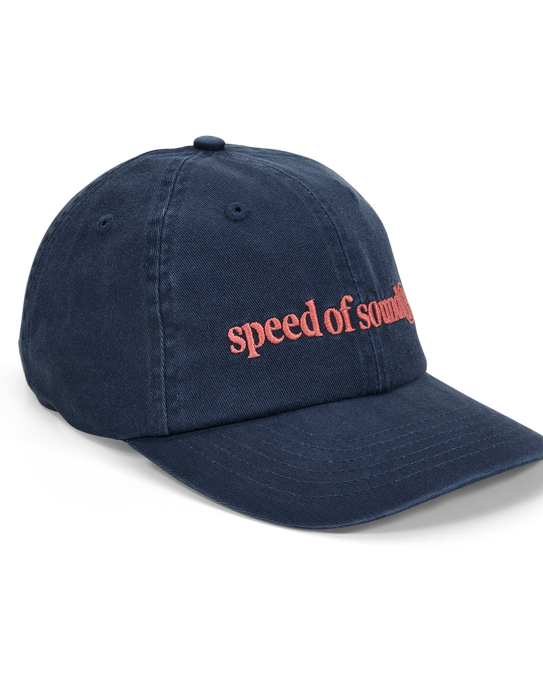 velocity-dad-cap-dark-denim|Model