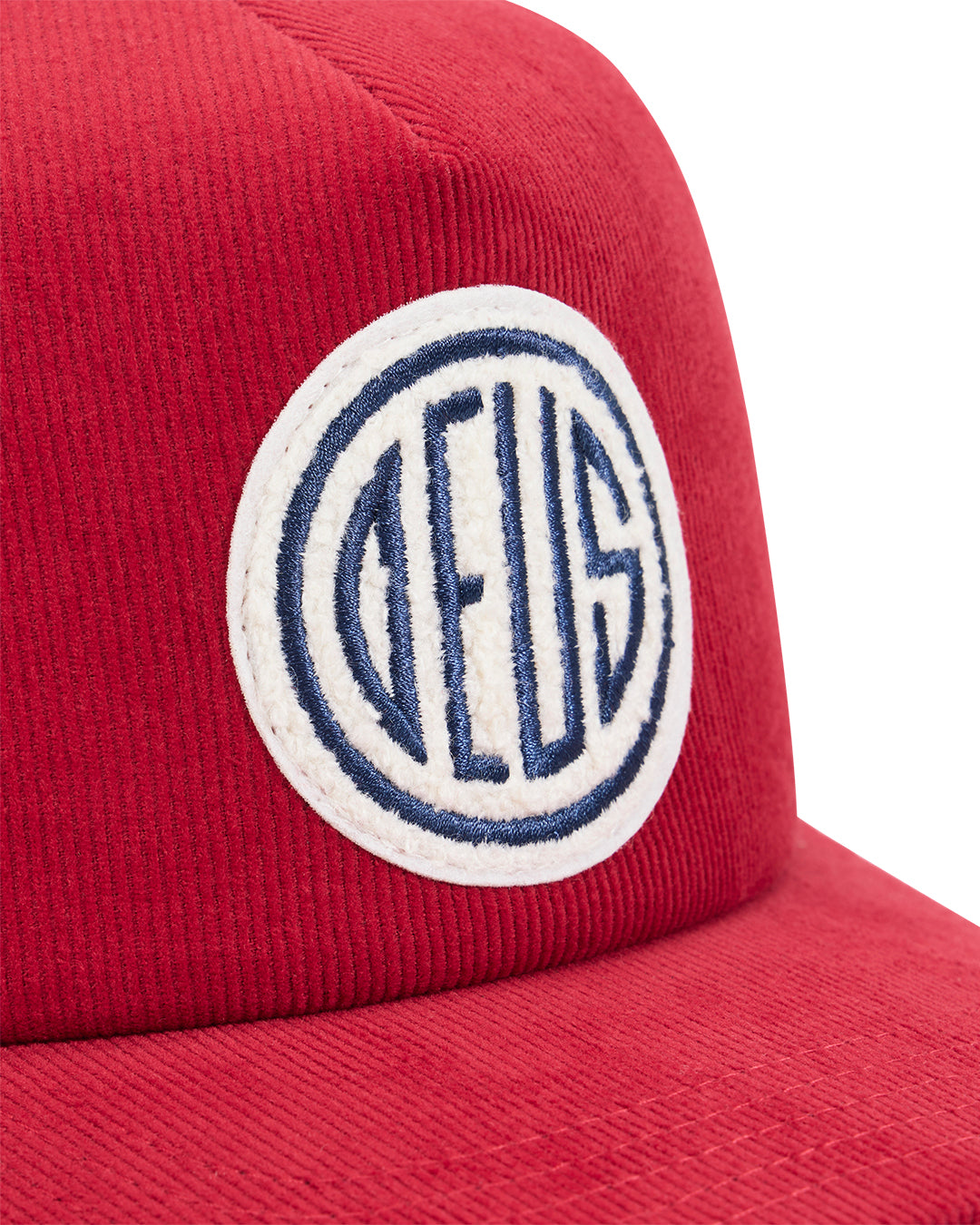 Deus Pill Cord Trucker Ribbon Red