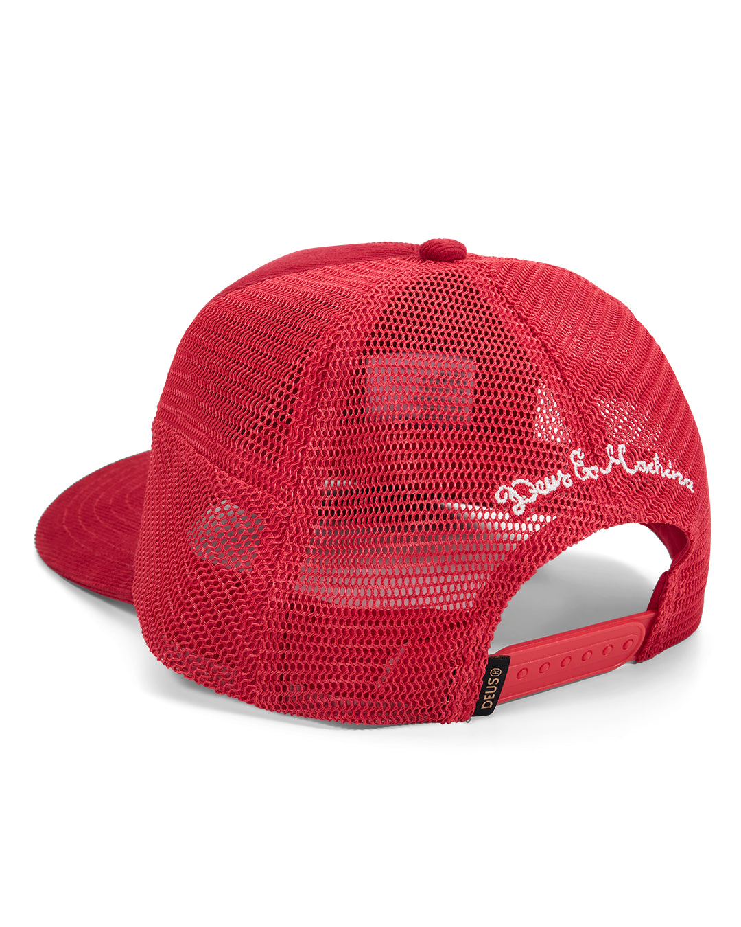 Deus Pill Cord Trucker Ribbon Red