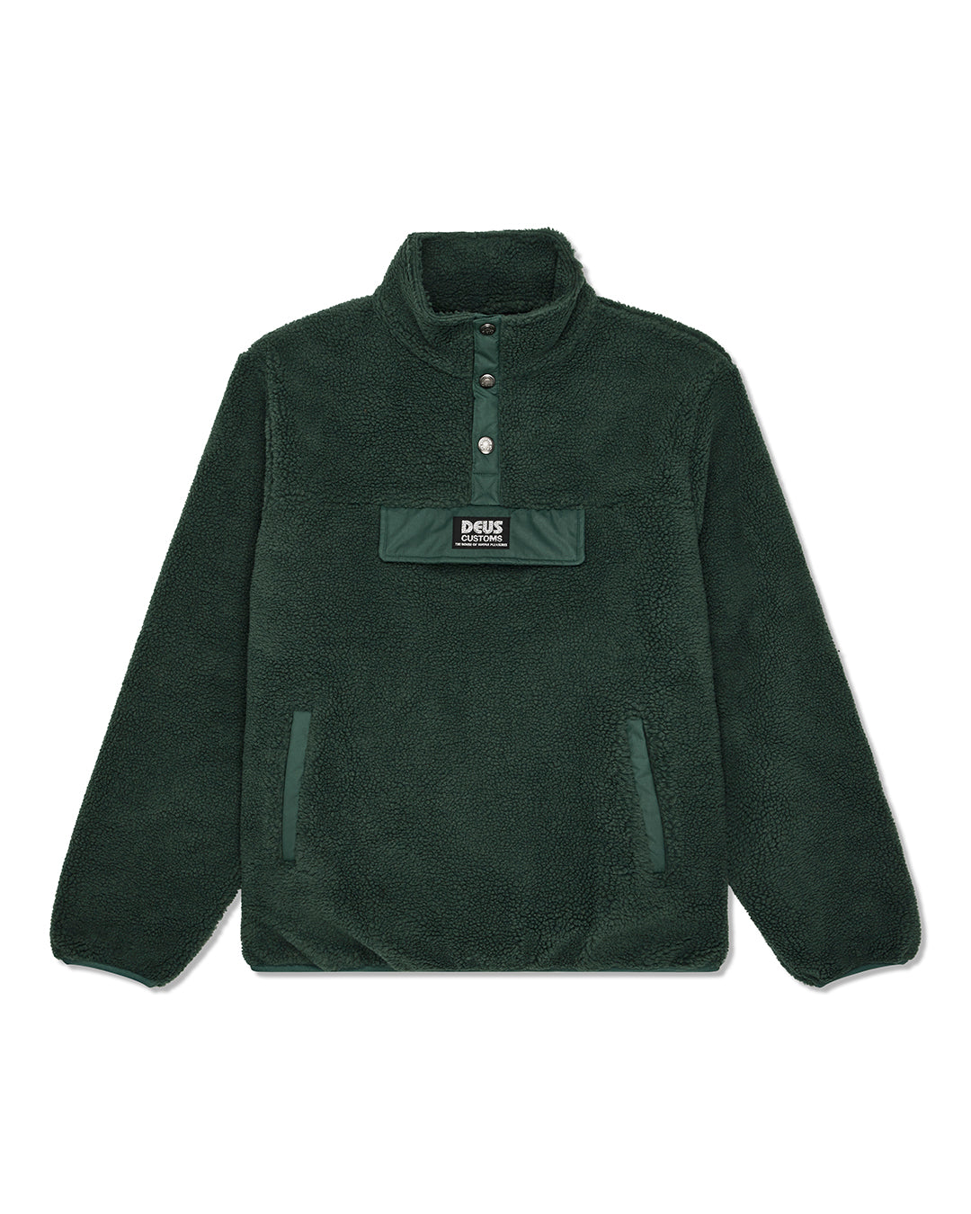 discovery-sherpa-fleece-hunter-green|Flatlay