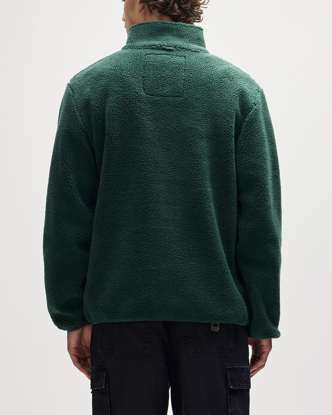 discovery-sherpa-fleece-hunter-green|Model