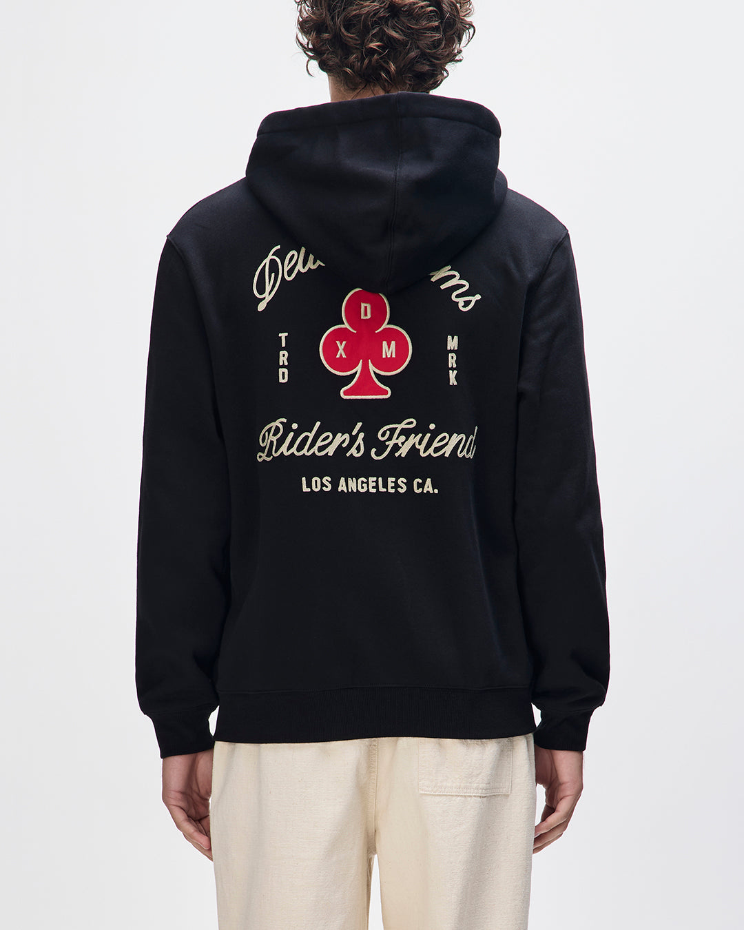 basto-zip-hoodie-black|Model