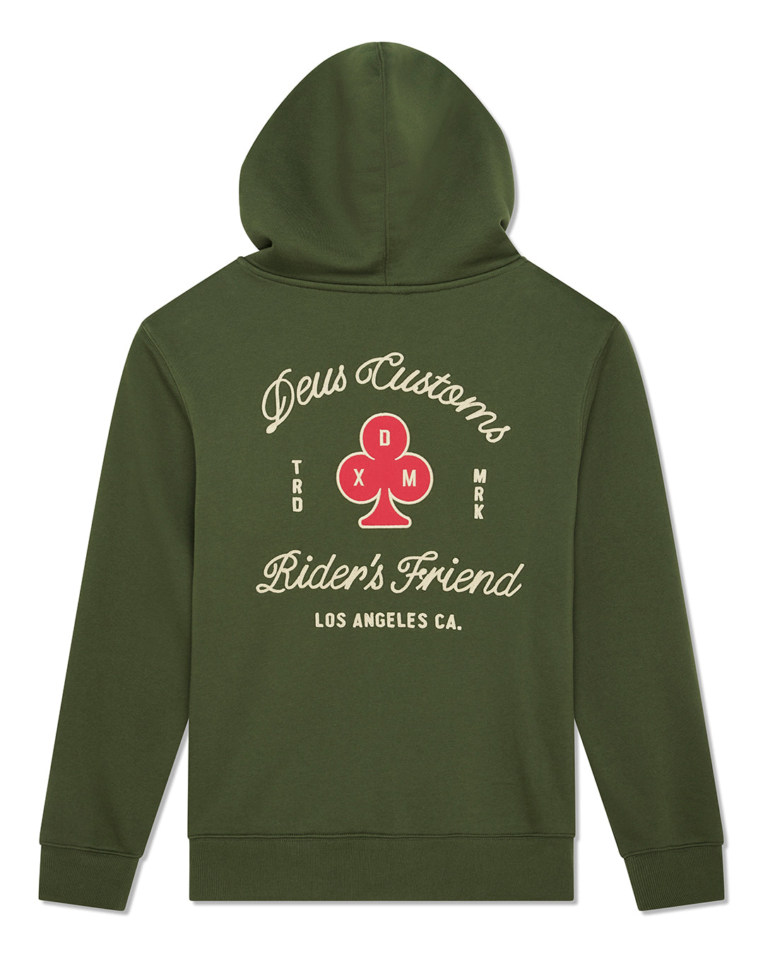 basto-zip-hoodie-cypress-green|Flatlay