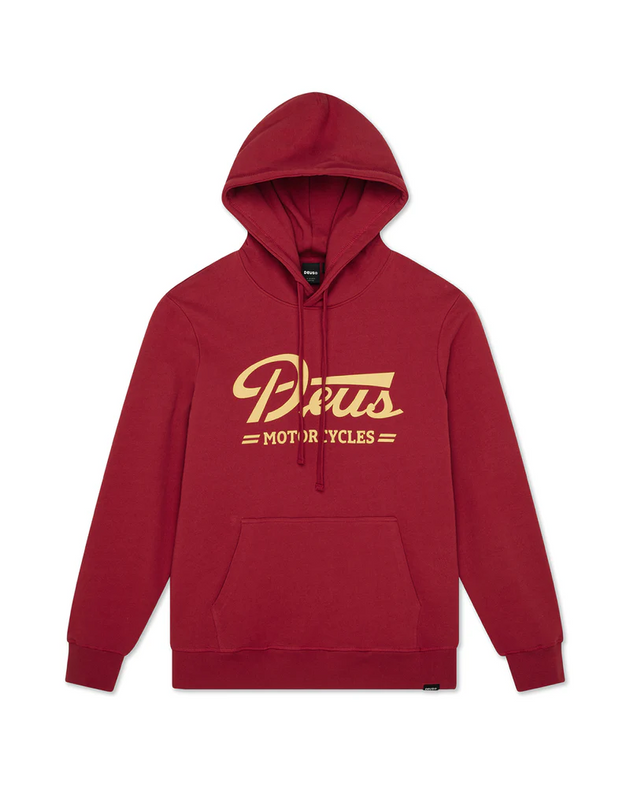 downshift-hoodie-lava-falls-red|Model