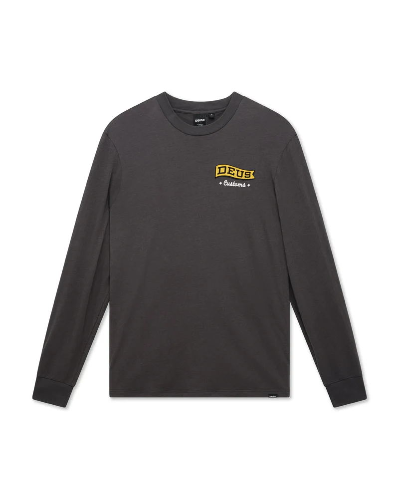 Momento Ls Tee - Anthracite|Model
