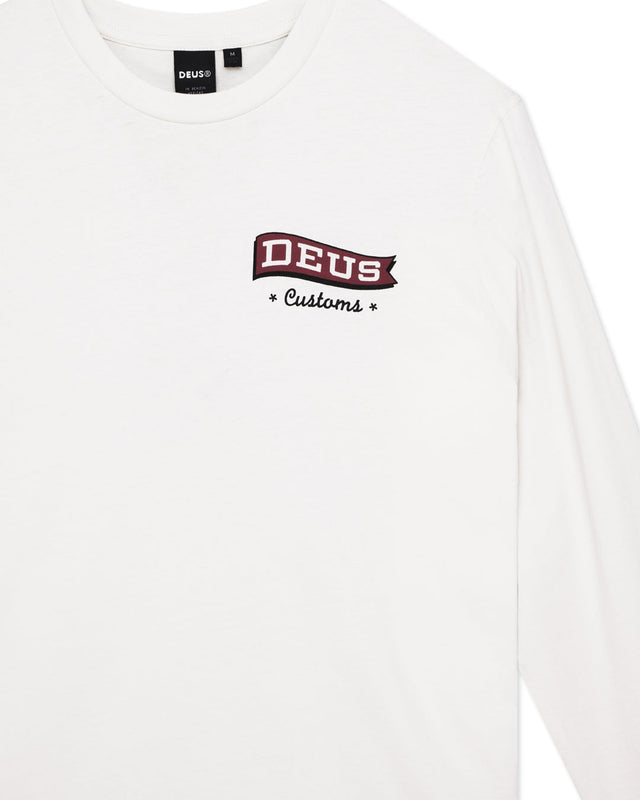 Momento Long Sleeve Tee - Vintage White