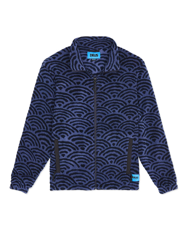 Nihon Zip Fleece - Navy