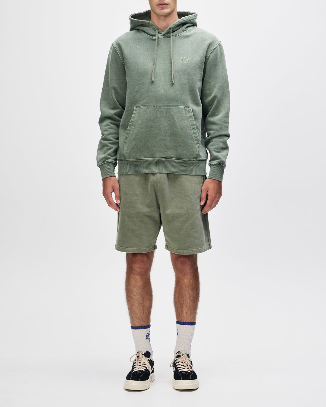 Shield Garment Dyed Hoodie