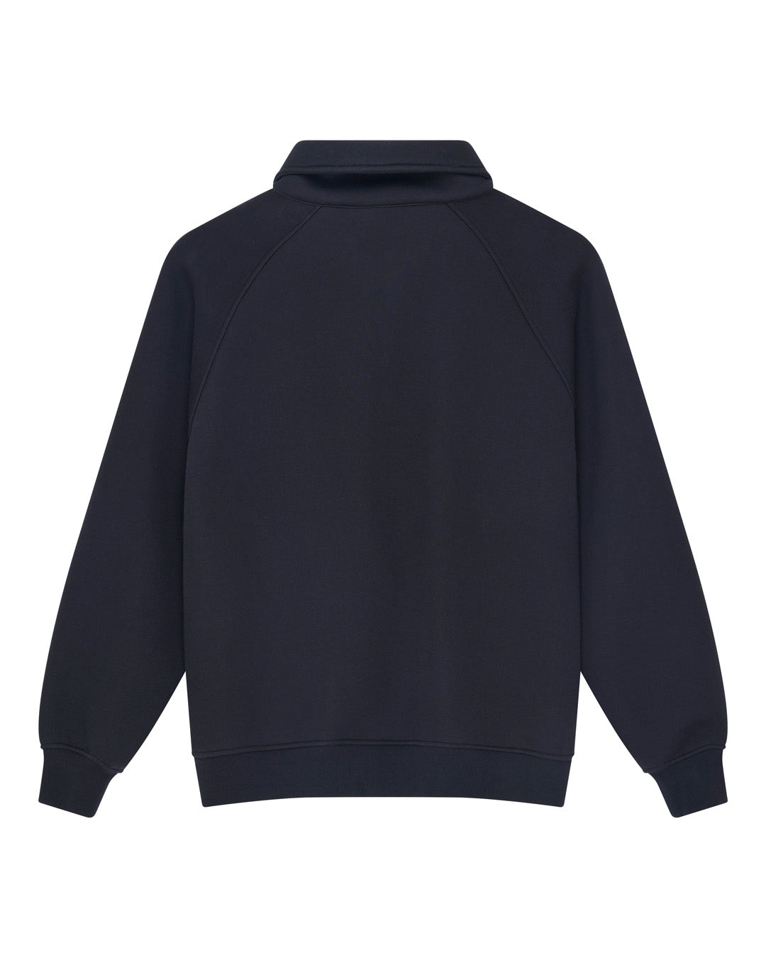 cc-1-4-zip-fleece-black|Flatlay