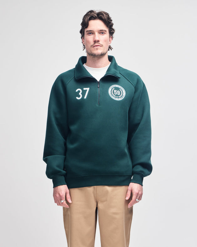 cc-1-4-zip-fleece-race-green|Model