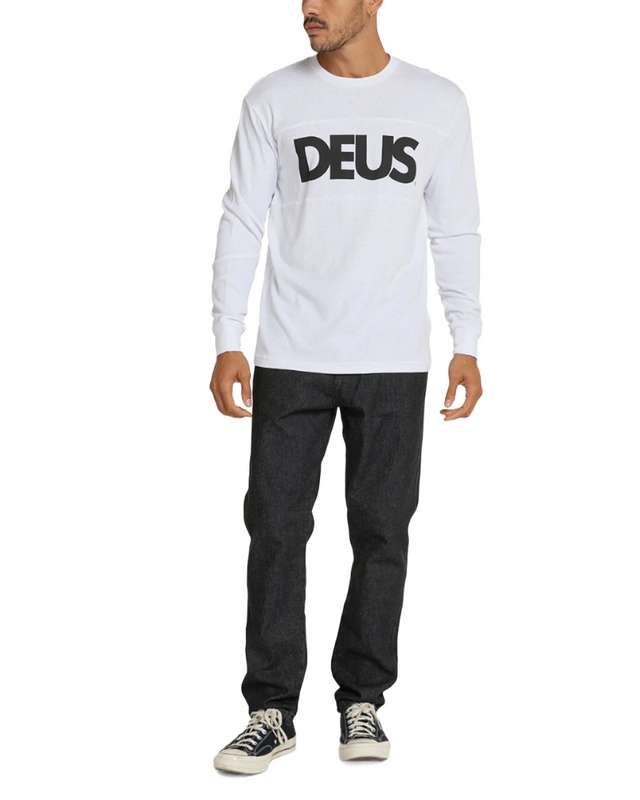 All Caps Moto Jersey - White