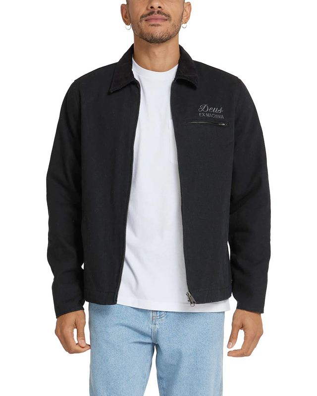 D262UTS220-Address-Workwear-Jacket-Black