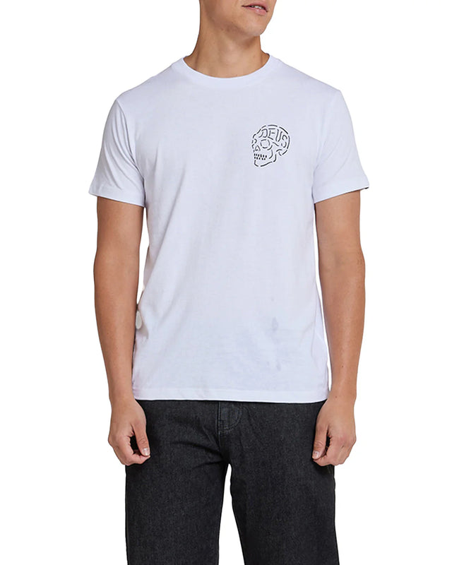 Venice Skull Tee - White