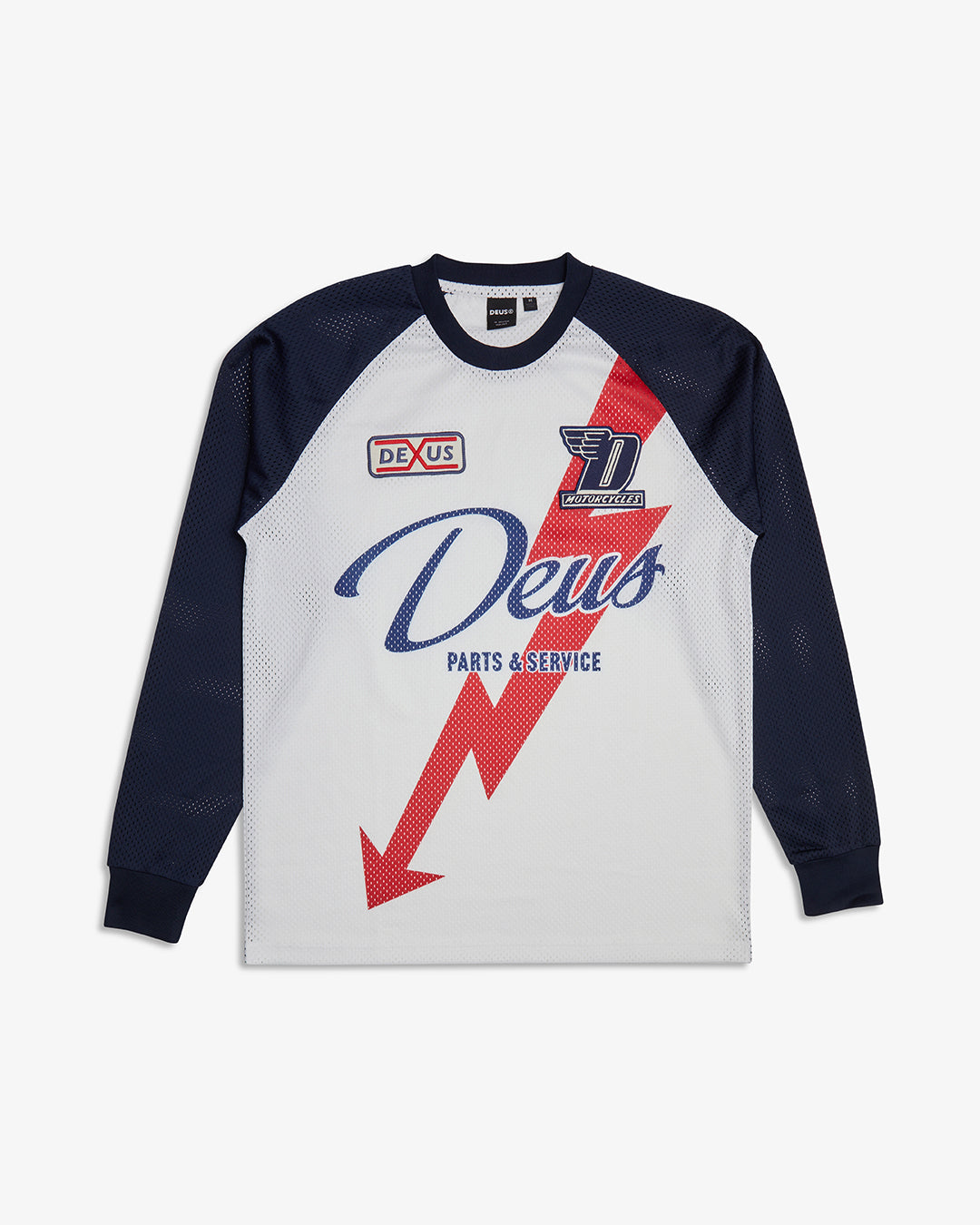 Lenny Moto Jersey - Vintage White