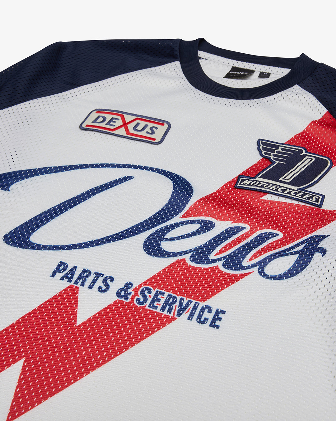 Lenny Moto Jersey - Vintage White