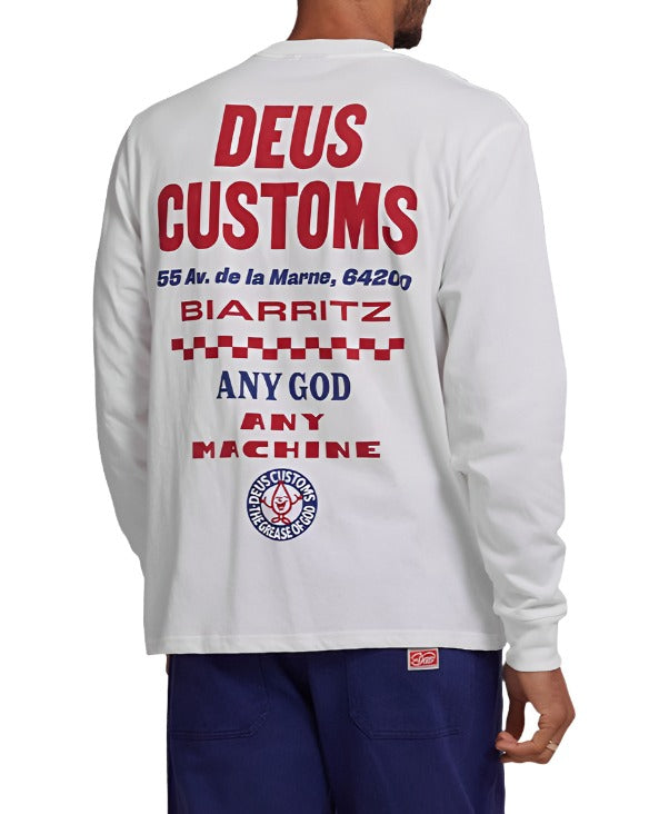 Blanche Long Sleeve Tee - Vintage White