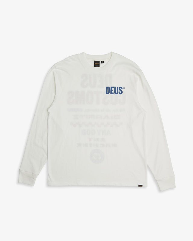 Blanche Long Sleeve Tee - Vintage White