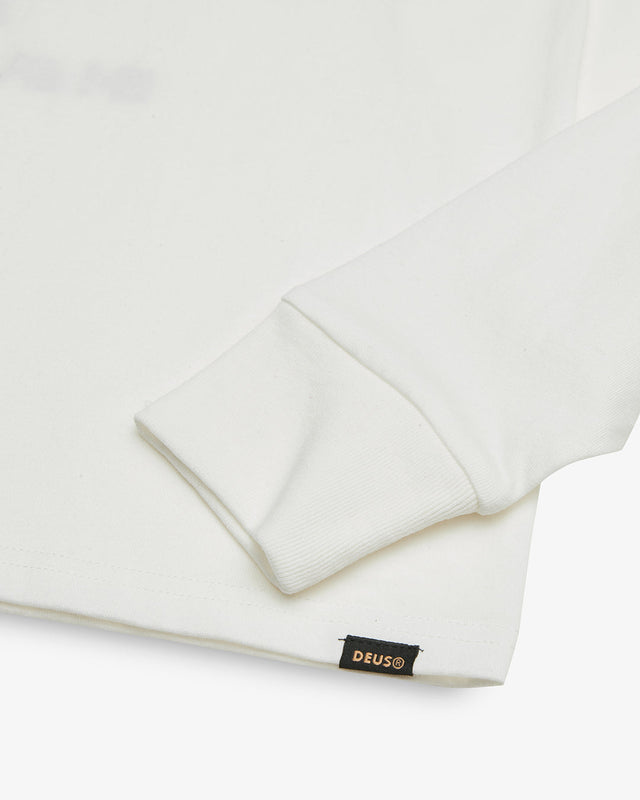 Blanche Long Sleeve Tee - Vintage White