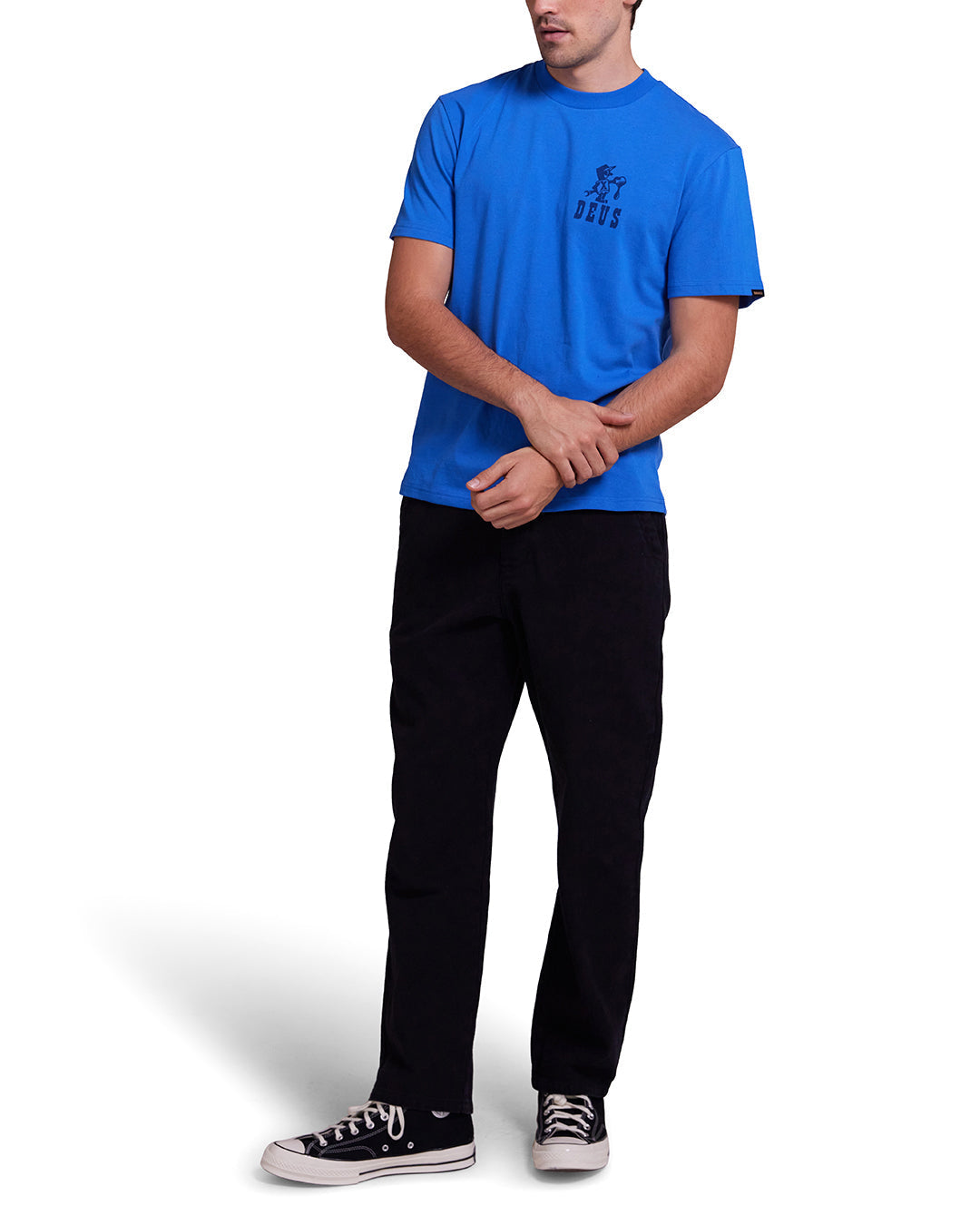 OldTownTee.FrenchBlue|Model