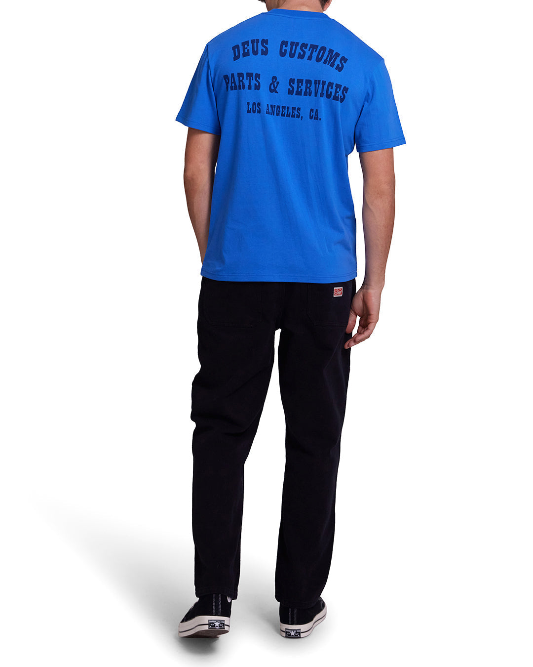 OldTownTee.FrenchBlue|Model