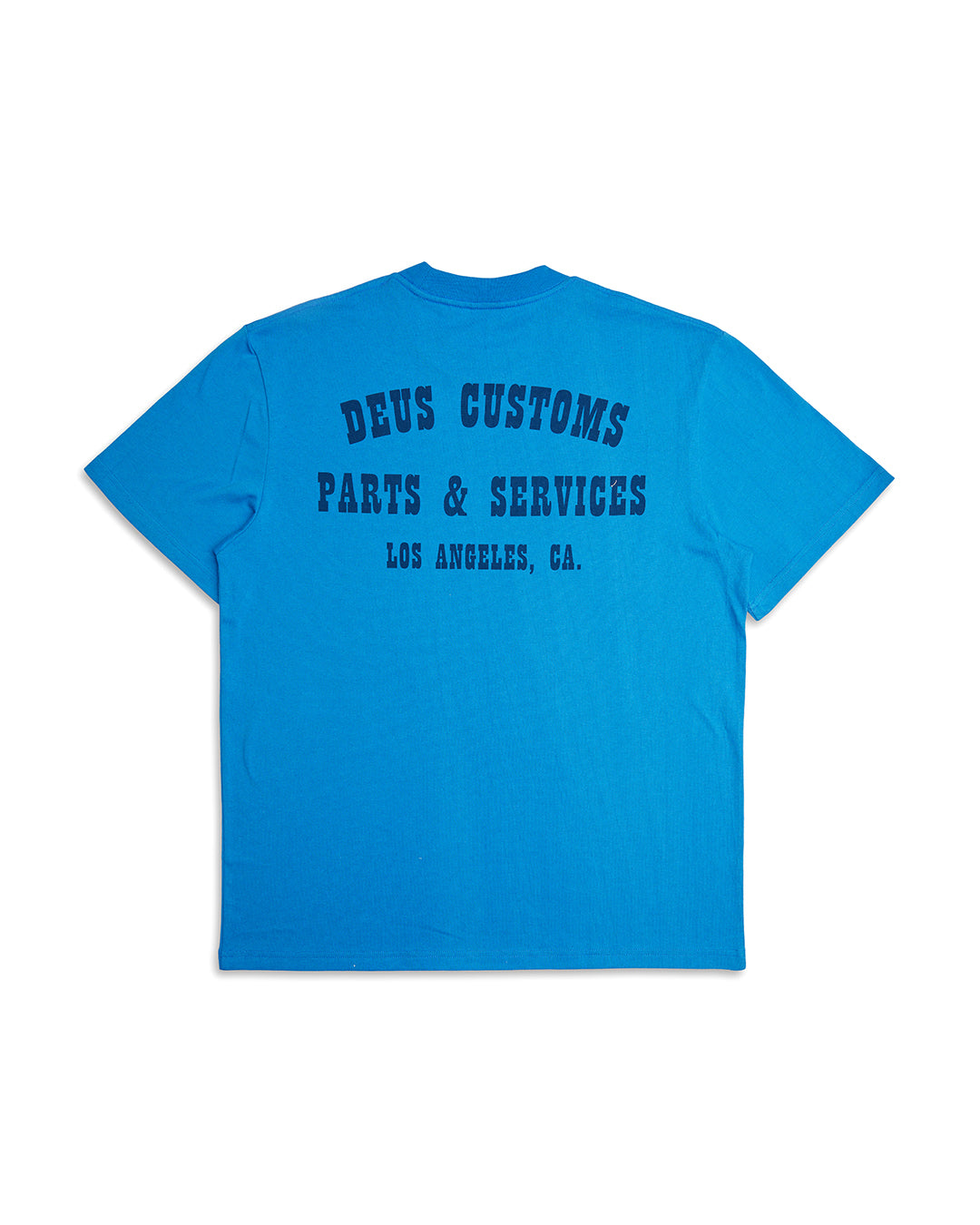 OldTownTee.FrenchBlue|Flatlay