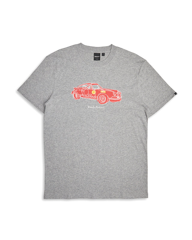 Rally Tee - Grey Marle