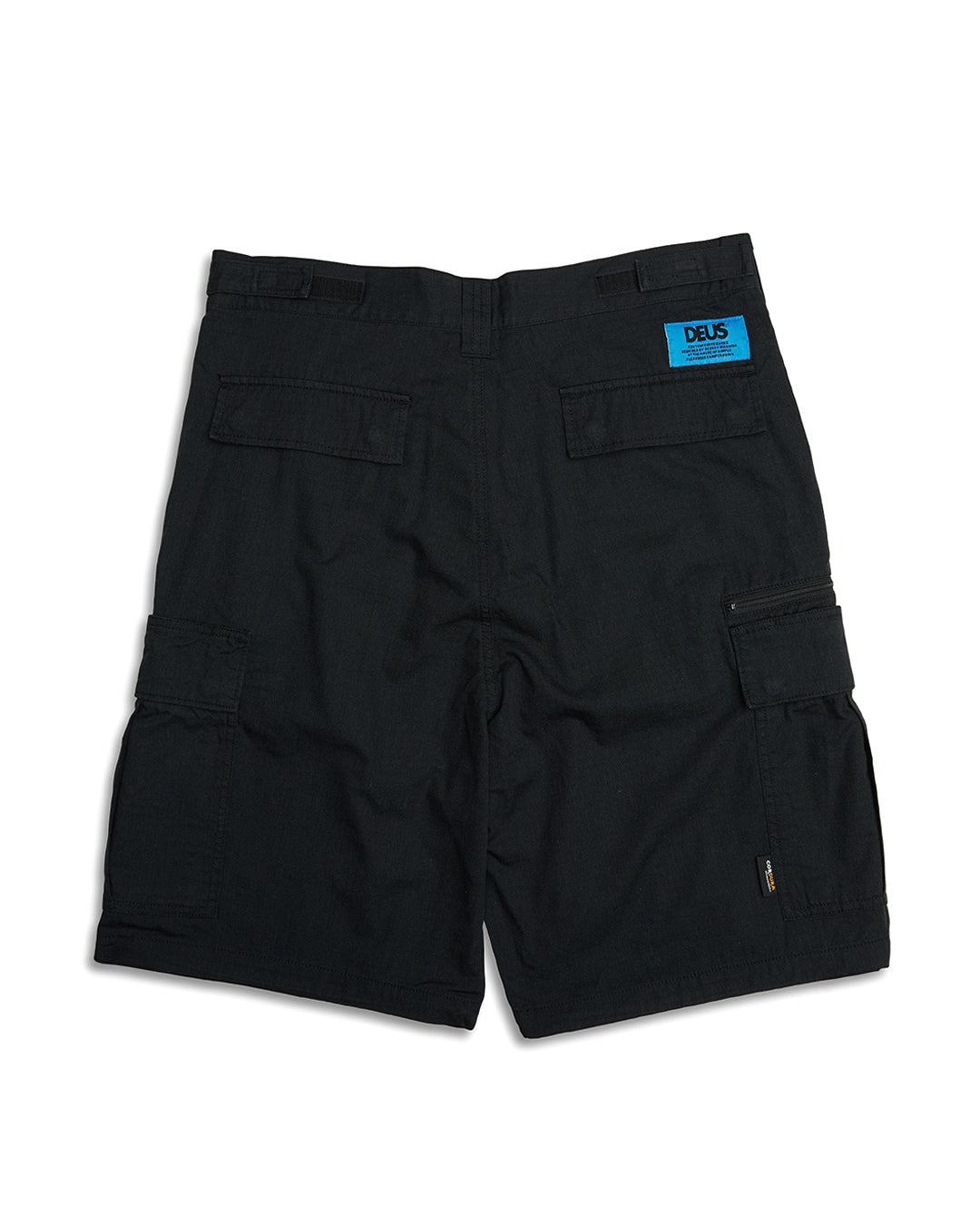 Onshore Cargo Short - Black|Flatlay
