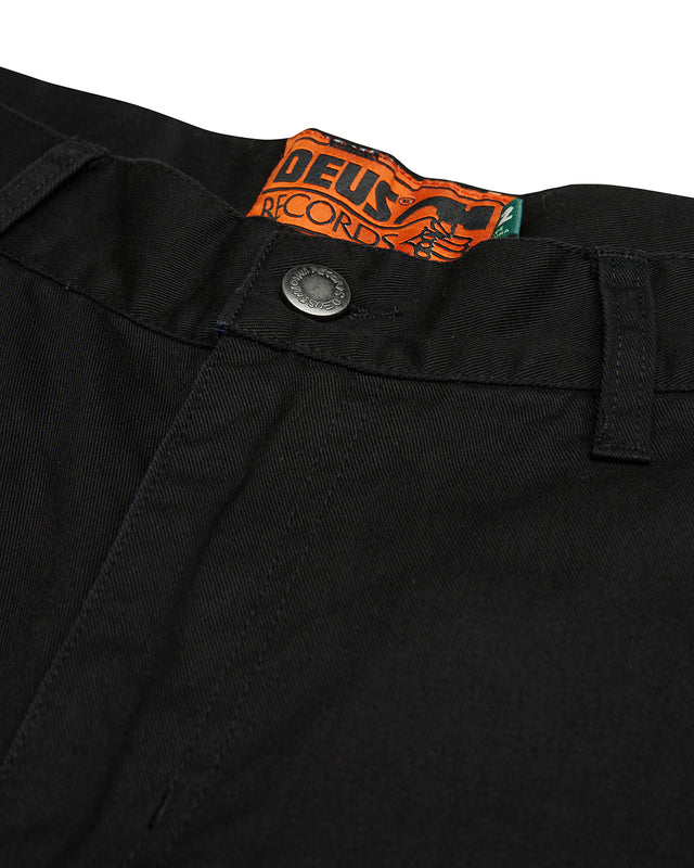 Records Cargo Short - Black
