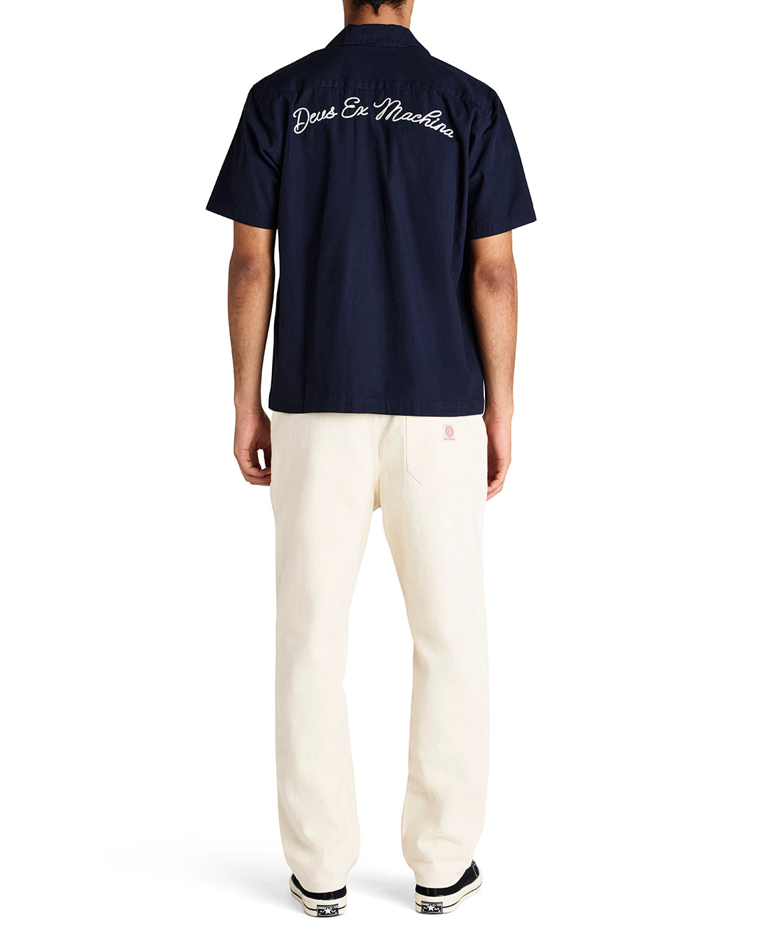 Relaxed Fit Short Sleeve Shirt|Model