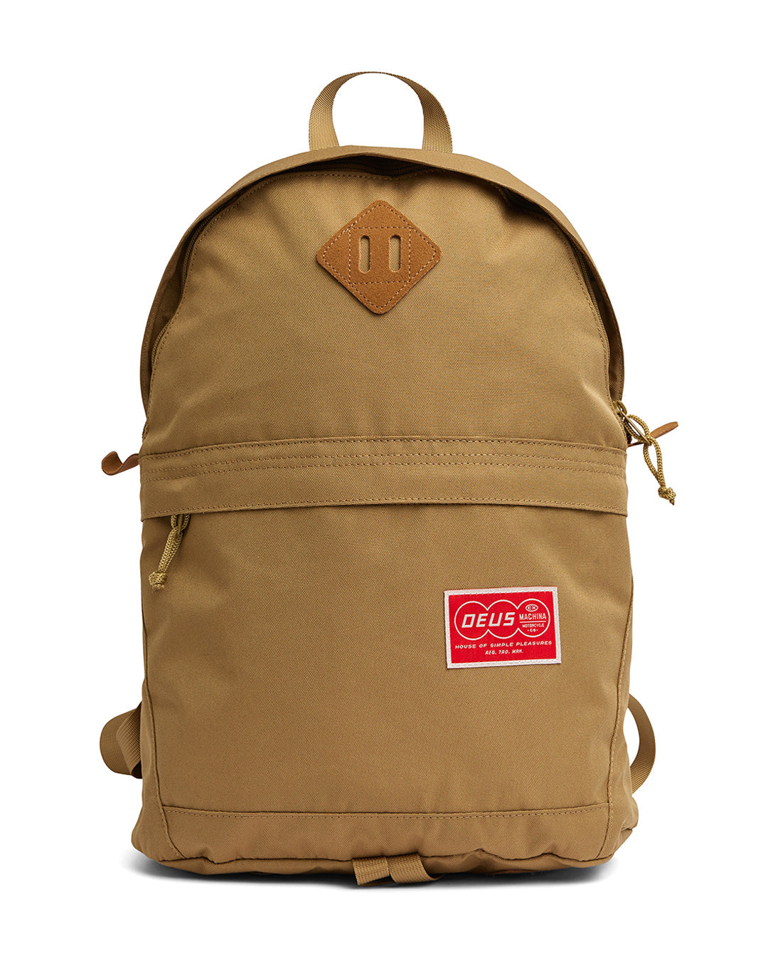 Hinterlands Day Pack - Khaki|Model