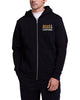 Supporter Zip Hoodie - Black|Model