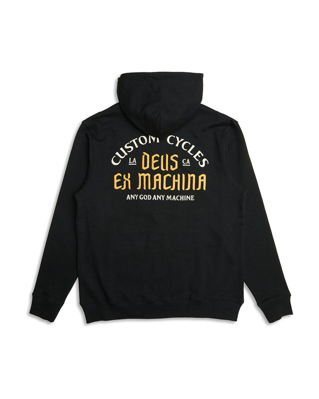 Supporter Zip Hoodie - Black