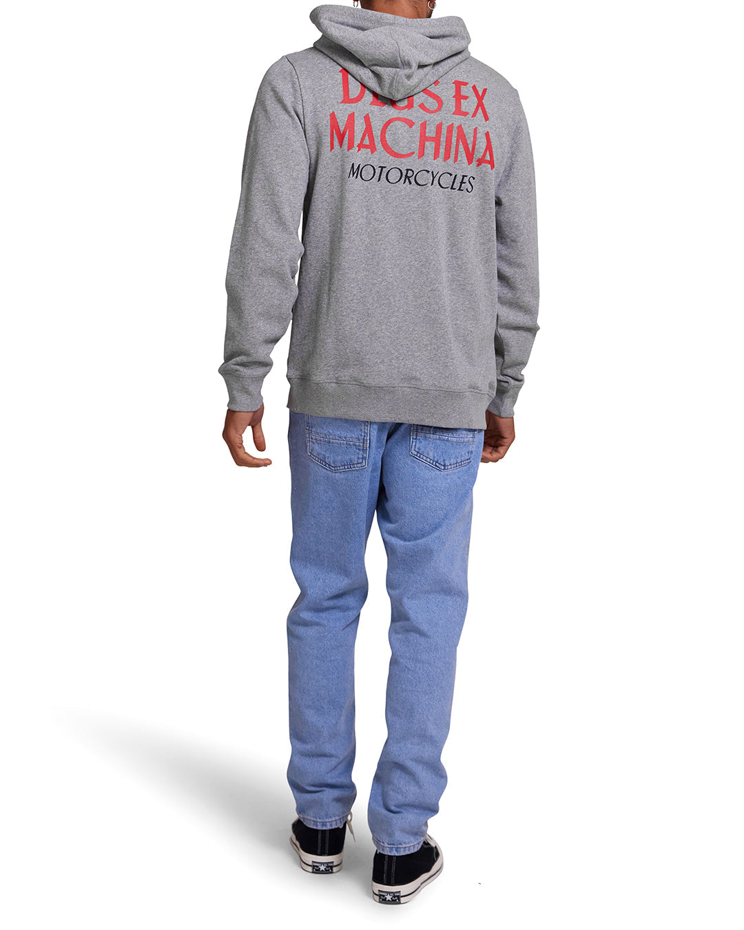 Chinchilla Hoodie - Grey Marle|Model