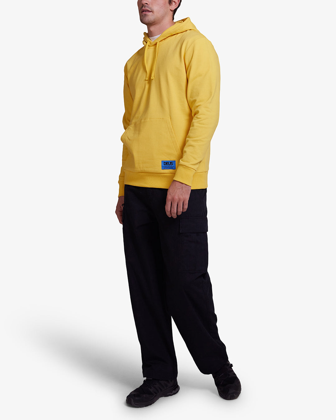 Locked In Hoodie - Mimosa Gold|Model