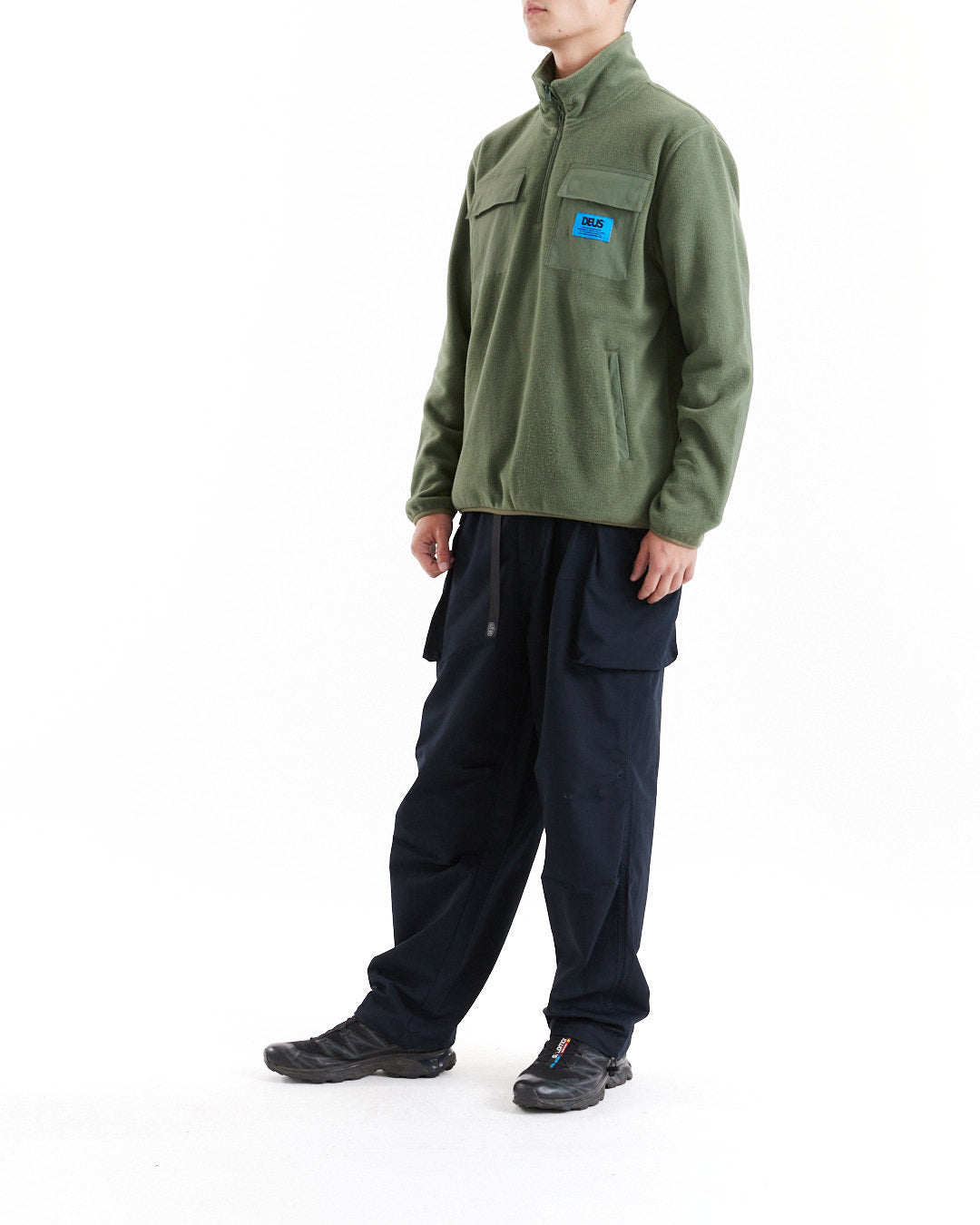 Section Zip Neck Fleece