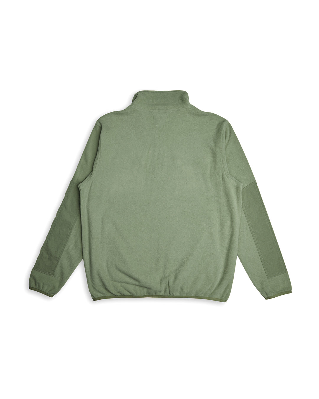 Section Zip Neck Fleece - Clover|Flatlay
