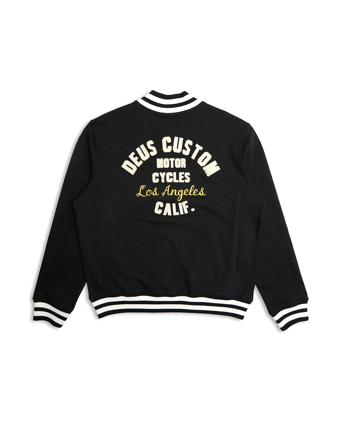 Patron Fleece Bomber - Black|Flatlay