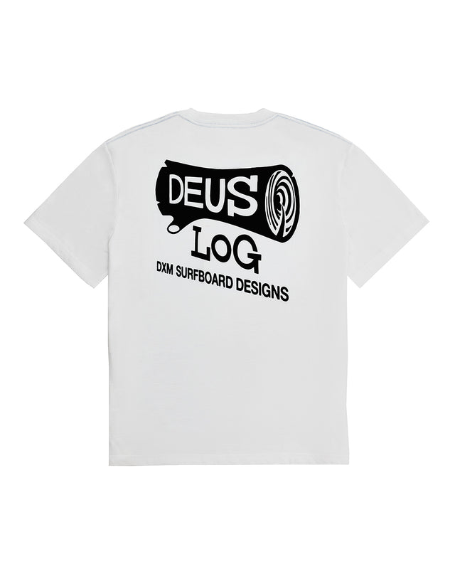 The Log Tee - Vintage White