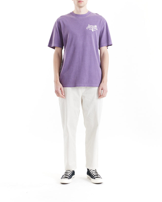 Open Head Tee - Navy Cosmos