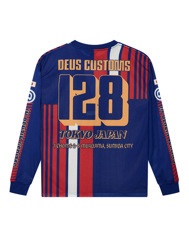 Lay Off Moto Jersey - Sodalite Blue