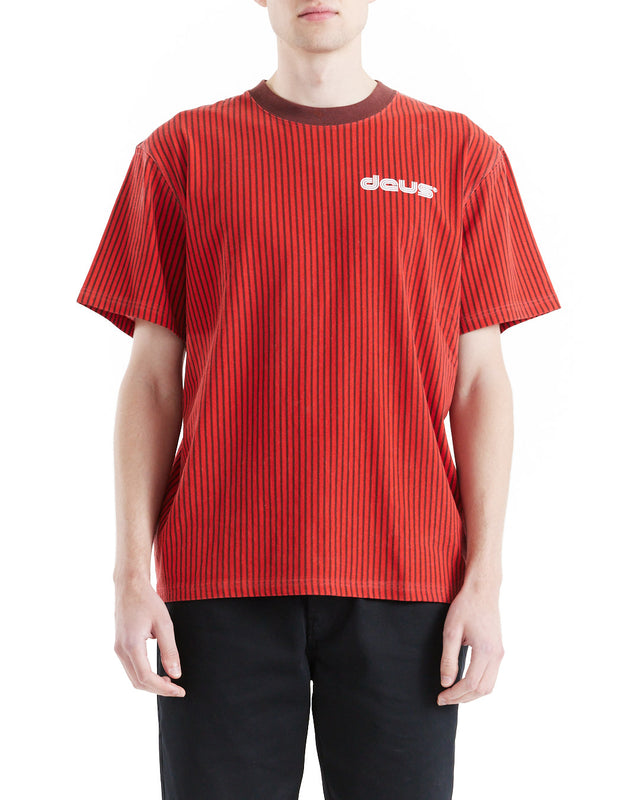 Split Lane Tee - Orange.Com