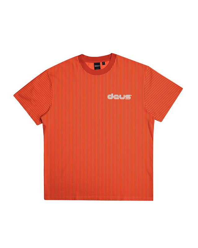 Split Lane Tee - Orange.Com