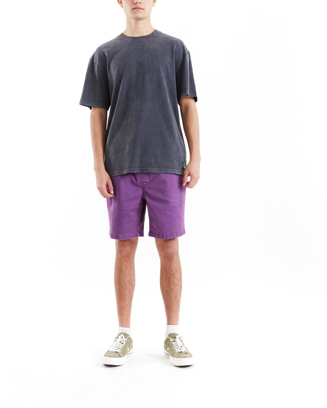 Melodies Garment Dyed Tee - Anthracite