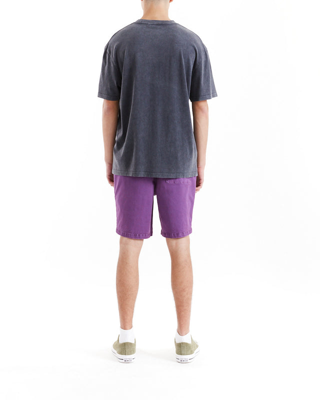 Melodies Garment Dyed Tee - Anthracite