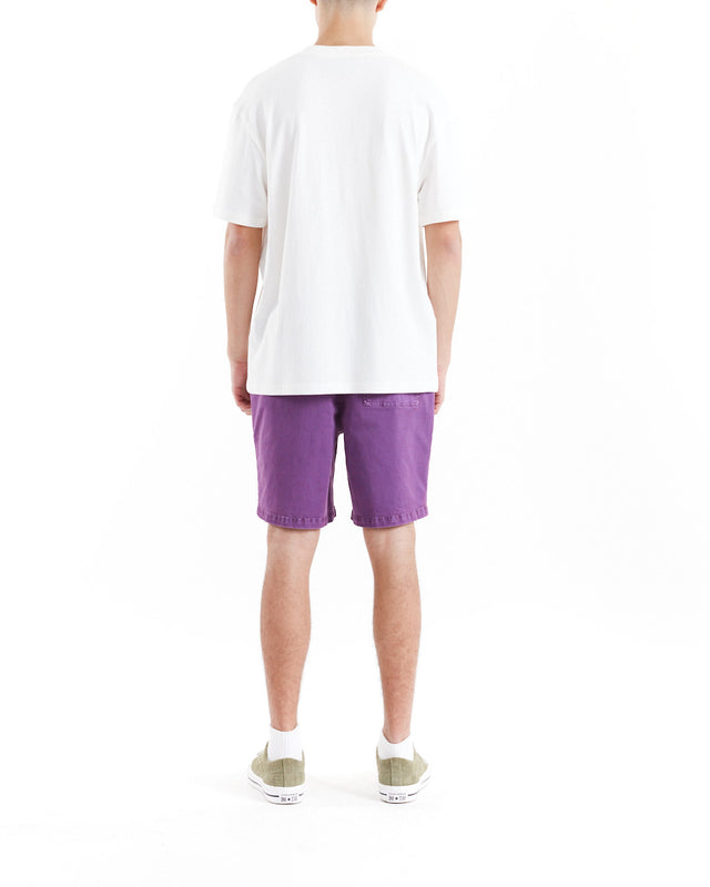 Deus Melodies Garment Dyed Tee Vintage White