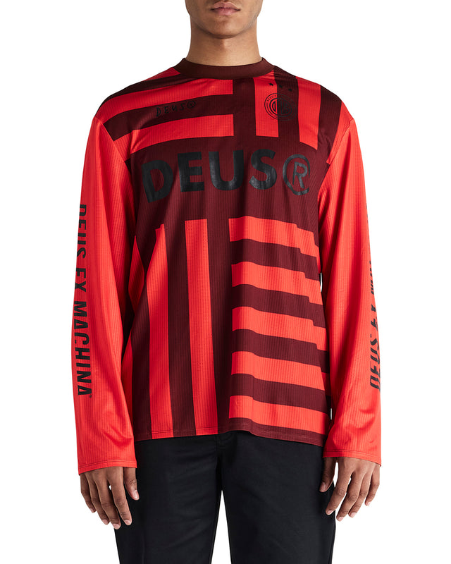 Blackout Moto Jersey - Orange