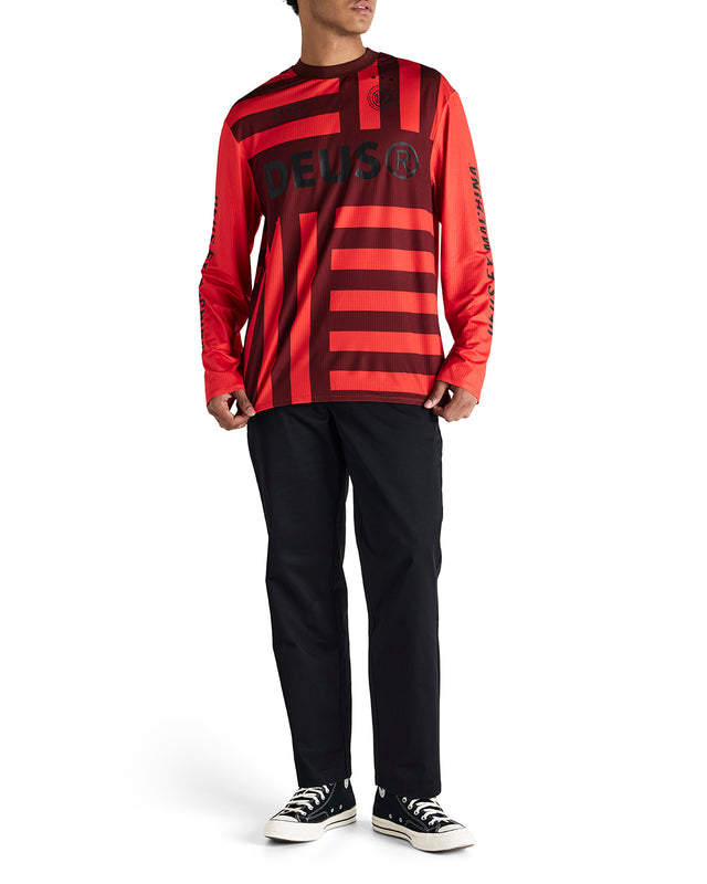 Blackout Moto Jersey - Orange
